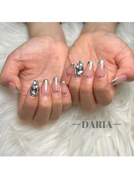 ダリア(Daria)/キラキラ感◎ガラスフレンチ！