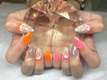 タムタムネイル 本厚木(Tam Tam Nail)/持ち込みデザイン