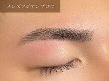 サオリー 西新北側店(SAOLEE)/メンズアジアンブロウ＋毛量調整