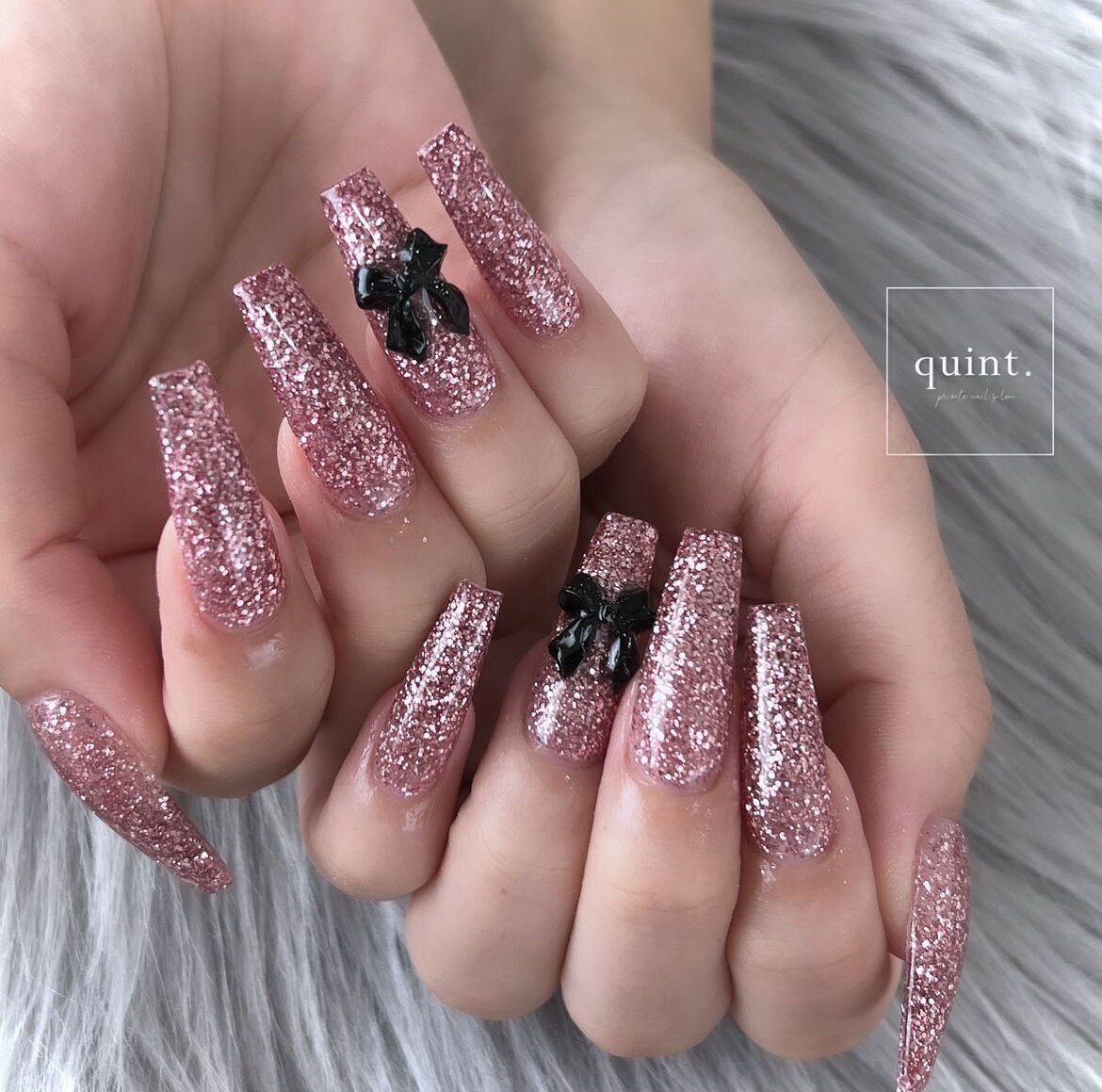 ▶︎ネイルパーツ/ピンクスクエア/P-43 ︎ネイルパーツ/ピンクスクエア/P-43