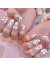バレエコア ガーリー リボン