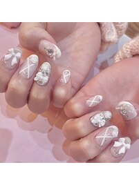 バレエコア ガーリー リボン