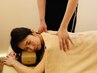 夏限定90分: 強みOK、ヘッドスパ、、全身もみほぐし90分=8100円→6600(税込)