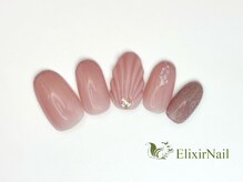 エリクサーネイル 神田(Elixir Nail)/シンプル &nbsp;/クーポン使用