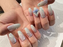 ペアリング(Pairing nail&eyelash)/free art 90min/持込みデザイン