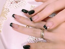 綺麗系オフィスネイルも得意です◎