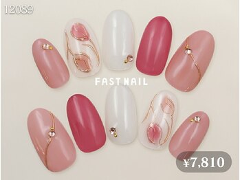 ファストネイル 関内店(FAST NAIL)/フラワーネイル/春ネイル/ピンク