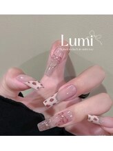 ルミネイル 大宮東口店(Lumi Nail)/ピンクリボン×スポット