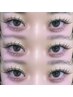 《AKINA限定》大人気エクステ フラットラッシュ使用140本