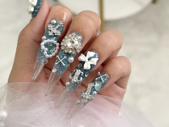 エムネイル(M-Nail)の写真/【スカルプするならM-Nail★】20年間人気店★持ち込みデザインOK★長さだしでロングもショートもOK◎