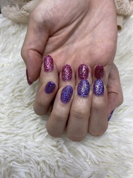 レディスペネイル ノマエ 名駅店(Redispe nail nomae)/きらきらワンカラー☆