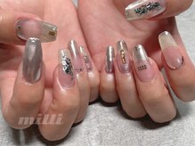 ミリネイルズ(milli nails)/メタリックシルバー