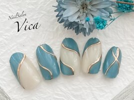 ラインアートネイル