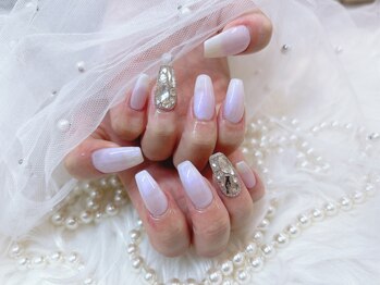 アンジュ(Ange)/【Rika】埋め尽くしネイル