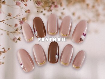 ファストネイル 横浜ANNEX店(FAST NAIL)/ハート/シンプル【11633】