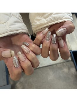 アンジー 辻堂店(Angie)/持ち込みデザイン/リボン/ミラー