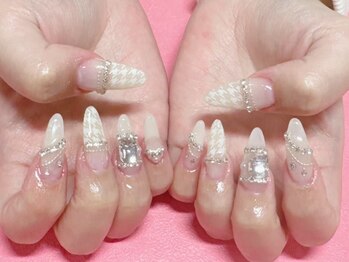 スリーライオン(threeLion)の写真/【持込デザイン歓迎】周りと差がつくお洒落パーツ×トレンドデザインで”オフしたくない”ネイルをご提供！