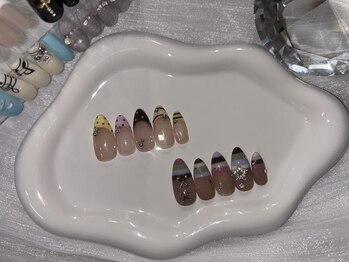 ネイルライフ 目黒店 恵比寿 白金(NailLife)/ドットフレンチ