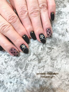 プライベート ネイルサロン マーマ(murmur)/ドットネイル