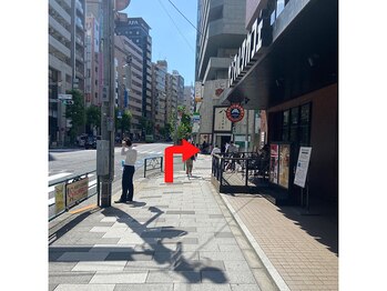 クールヴィラ(Cool Villa)/サロンまでのご案内2