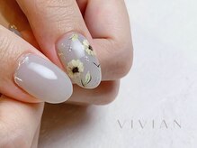 ヴィヴィアン ネイル(Vivian nail)/ひまわりネイル