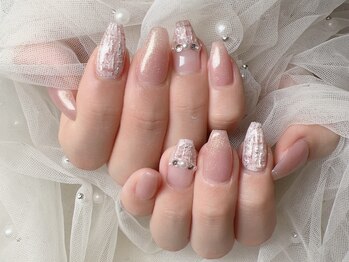 ツイードネイル