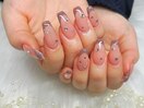 ピンクフレンチ/フラッシュ