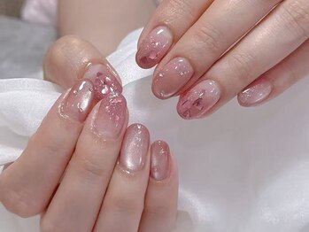 ファンシー 新宿店(Fancy)/冬ネイル/ツイード/ワンホン