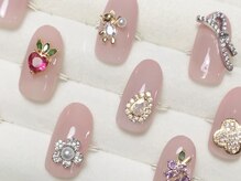 イリゼフルール 代官山店(irisee fleur)/選べる☆指先ビジューネイル