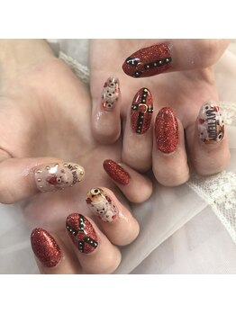 ネイルサロン パピリオ(Nail Salon papilio)/ベアーネイル☆