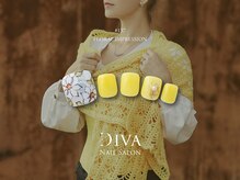 ネイルサロンディーバ 表参道店(Diva)/FootデザインSelect ￥8,910