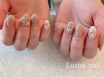 ルアナネイル(Luana nail)/チェック柄