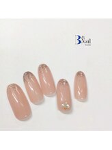 ビートゥーネイル 梅田(B to Nail)/シンプルブライダルネイル