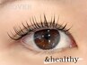 【全員】《＆healthy》　まつエクフラットラッシュ120本×まつげパーマ