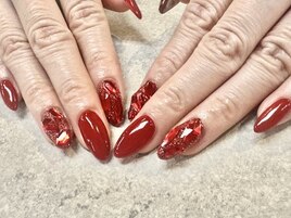 2025春ネイル【ビジューネイル】