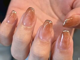 スカルプ長さ出＋ミラーフレンチ