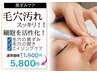 角栓に詰まった頑固な黒ずみ除去[ハイドロ]60分（フェイスマッサージ付）