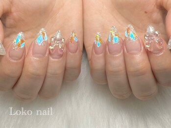 ロコネイル(Loko nail)/うるうるストーンネイル