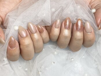 春色フラッシュネイル♪