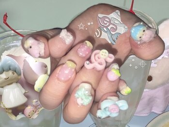 プリンセス(Princess)/ゴテゴテネイル9700円