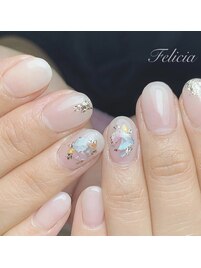 シェルネイル￥10500(税込)