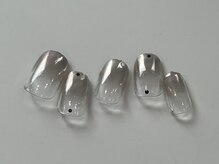 ネイルメゾン 天神店(NAIL MAISON)/メンズシルバーグラデ￥5550