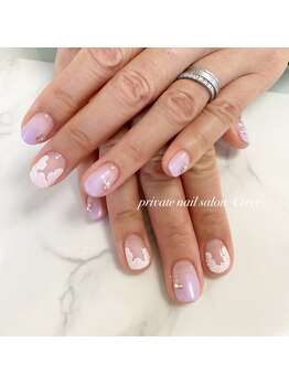 クレセ(Crece)/ペイントサクラネイル