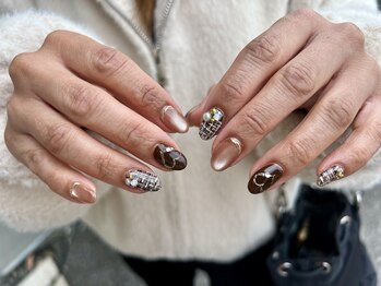 サラソージュ アチワ ネイル(SARA SO-JU ACHIWA NAIL)/持ち込みデザインフルアート