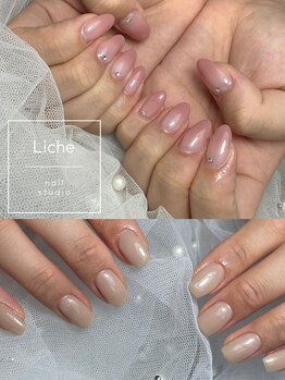 リッシュ(Liche)の写真/【深爪／そり爪／噛み癖等のお悩みに◎】憧れの縦長爪に♪爪の事を第一に考えた施術◇理想の形へ導きます