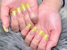 アクリルスカルプにフラッシュ