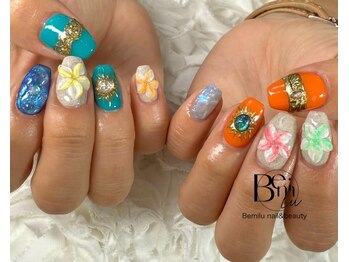 ベミル(Bemilu)/夏フラワー&水面アート