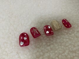 ....valentine nail