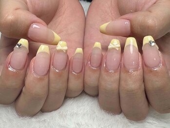 キヒ 渋谷店(Kihi)/フレンチネイル6本+アート4本
