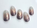 ニュアンス グラデーション ラメ